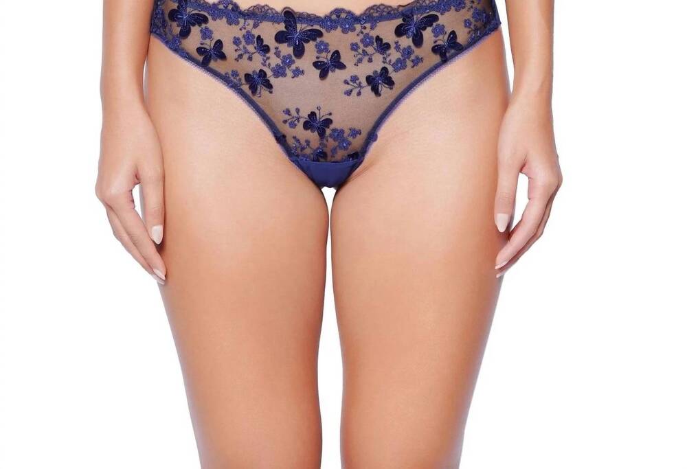 NEW HUIT papillon panty in navy